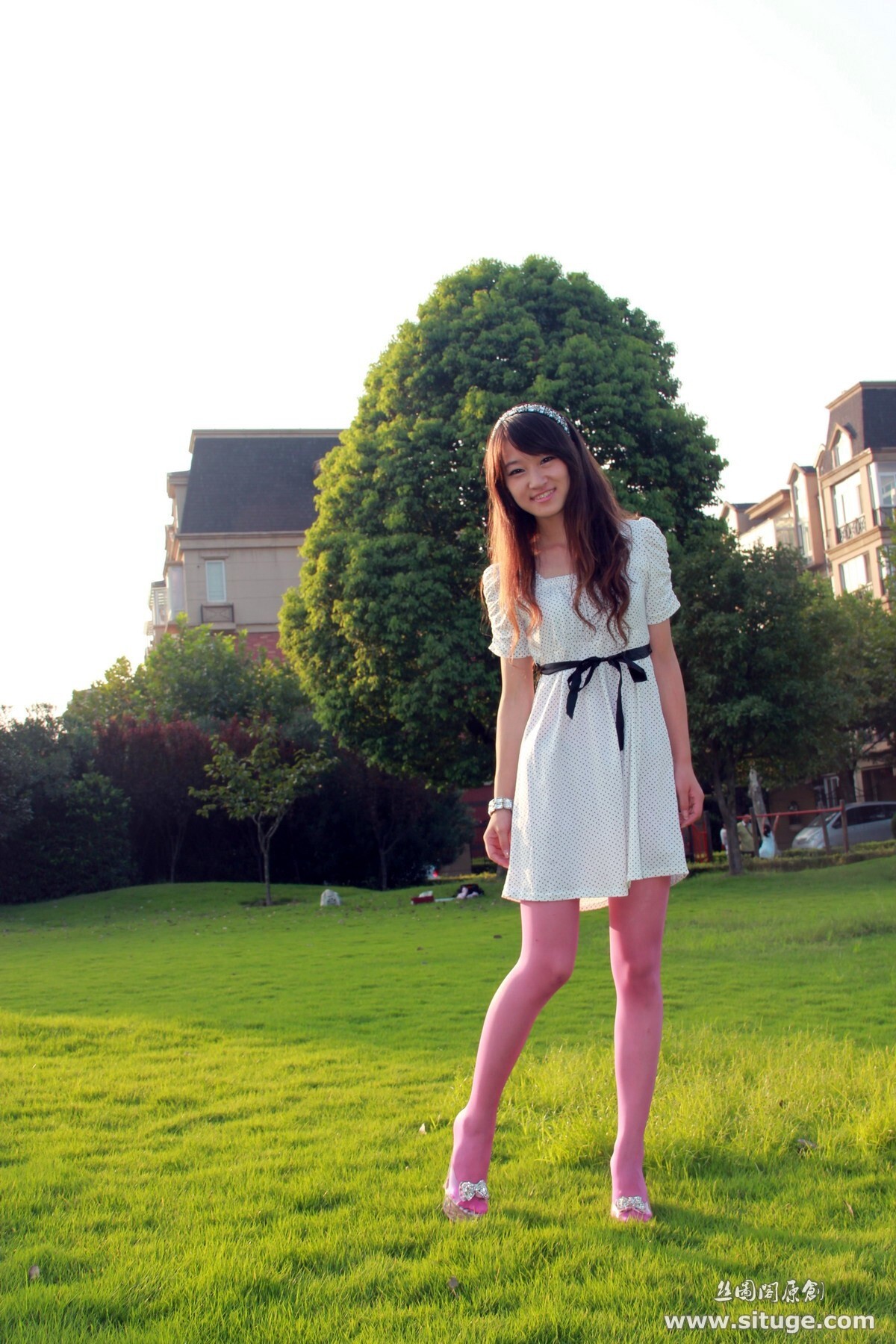 丝图阁 STGNo.035 WenZhen 丝袜美女唯美套图