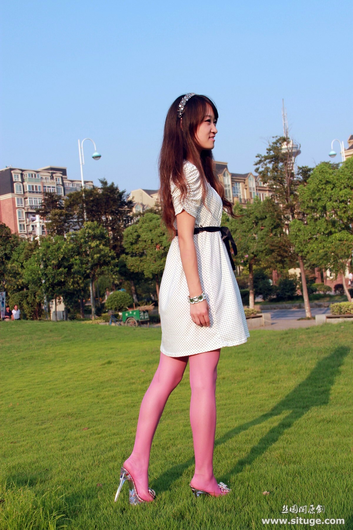 丝图阁 STGNo.035 WenZhen 丝袜美女唯美套图