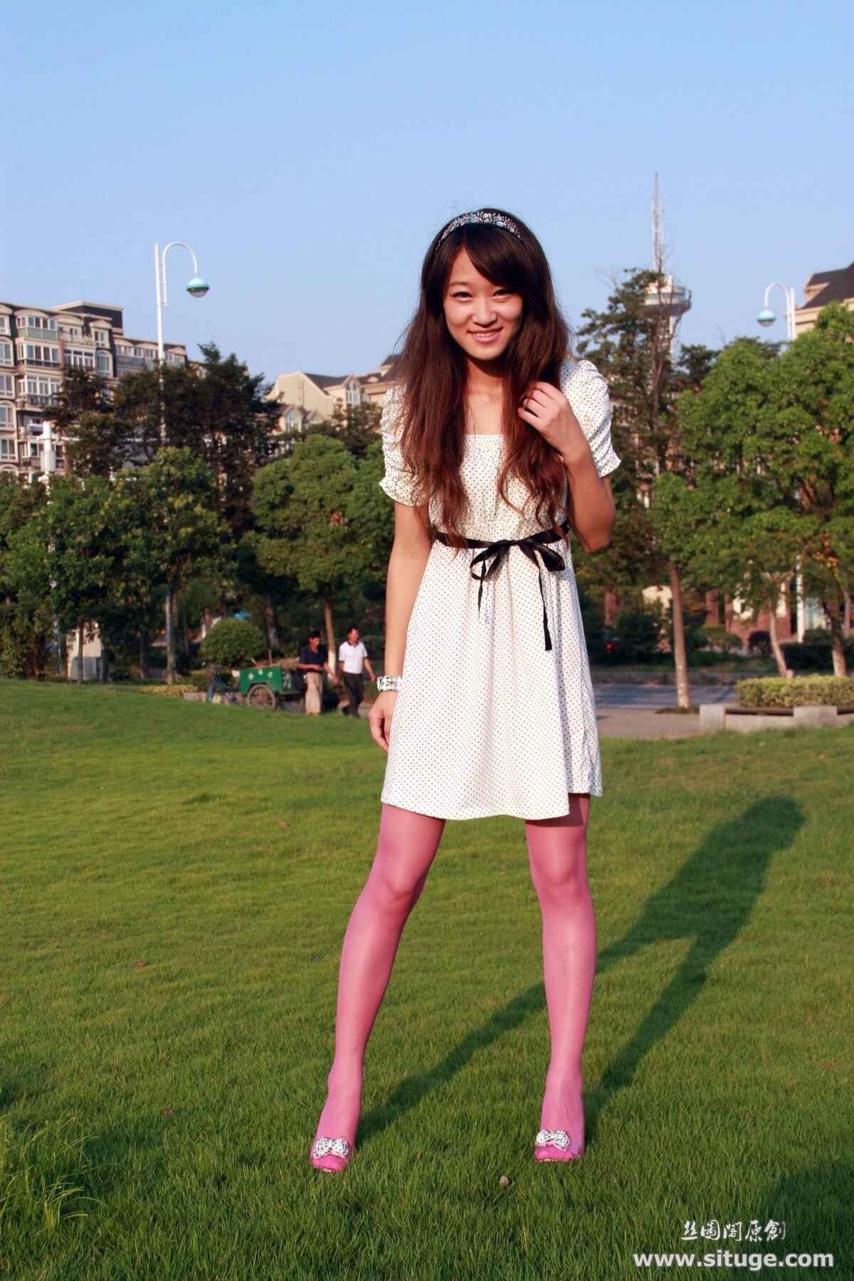 丝图阁 STGNo.035 WenZhen 丝袜美女唯美套图