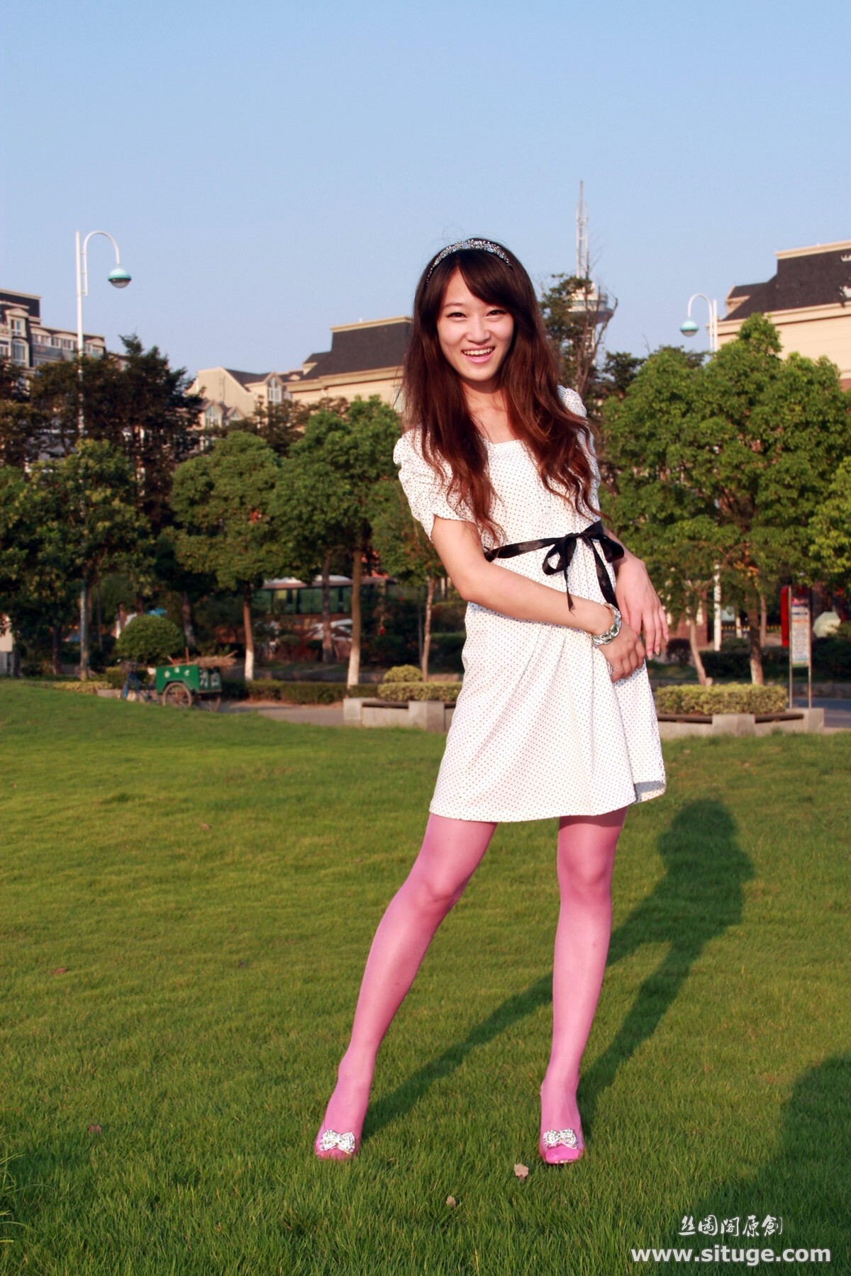 丝图阁 STGNo.035 WenZhen 丝袜美女唯美套图