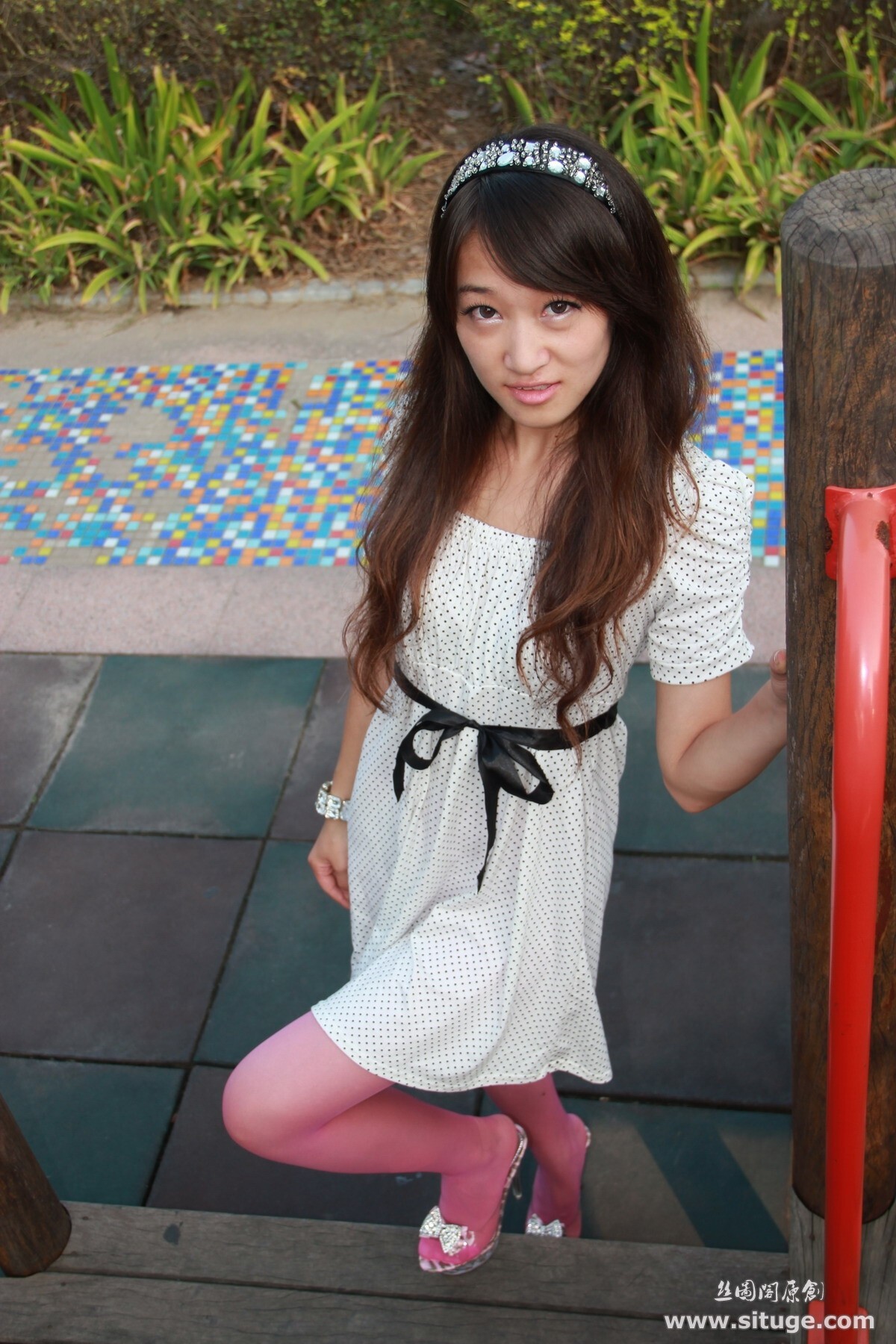 丝图阁 STGNo.035 WenZhen 丝袜美女唯美套图