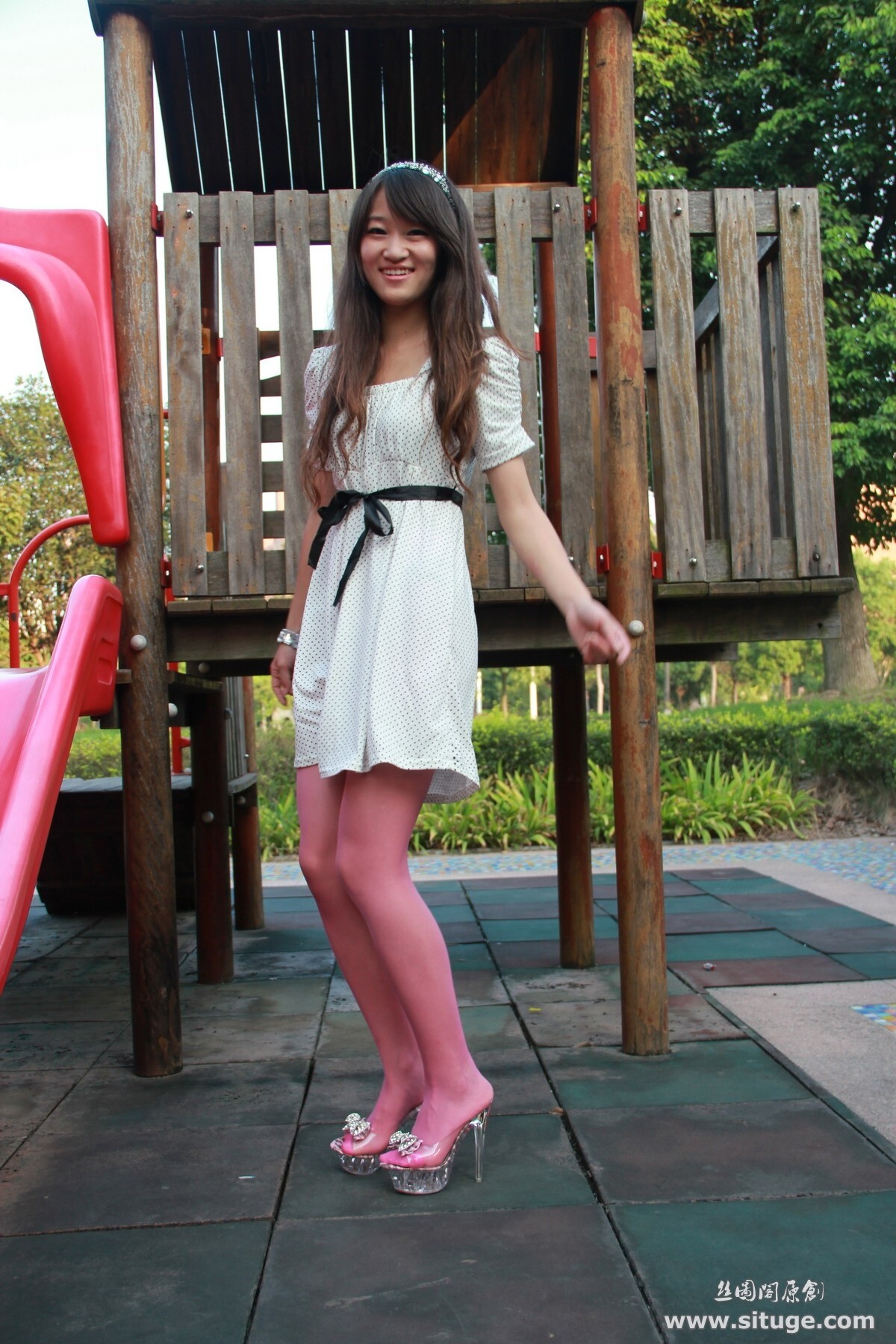 丝图阁 STGNo.035 WenZhen 丝袜美女唯美套图