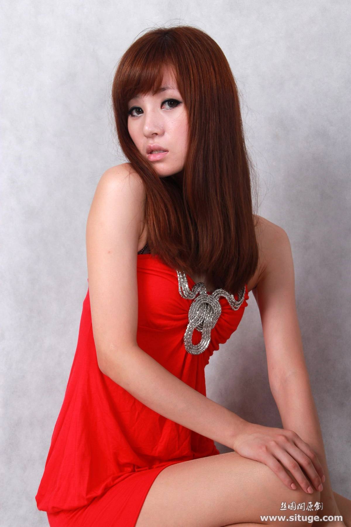 丝袜美女唯美套图丝图阁 STGNo.038 Sandy