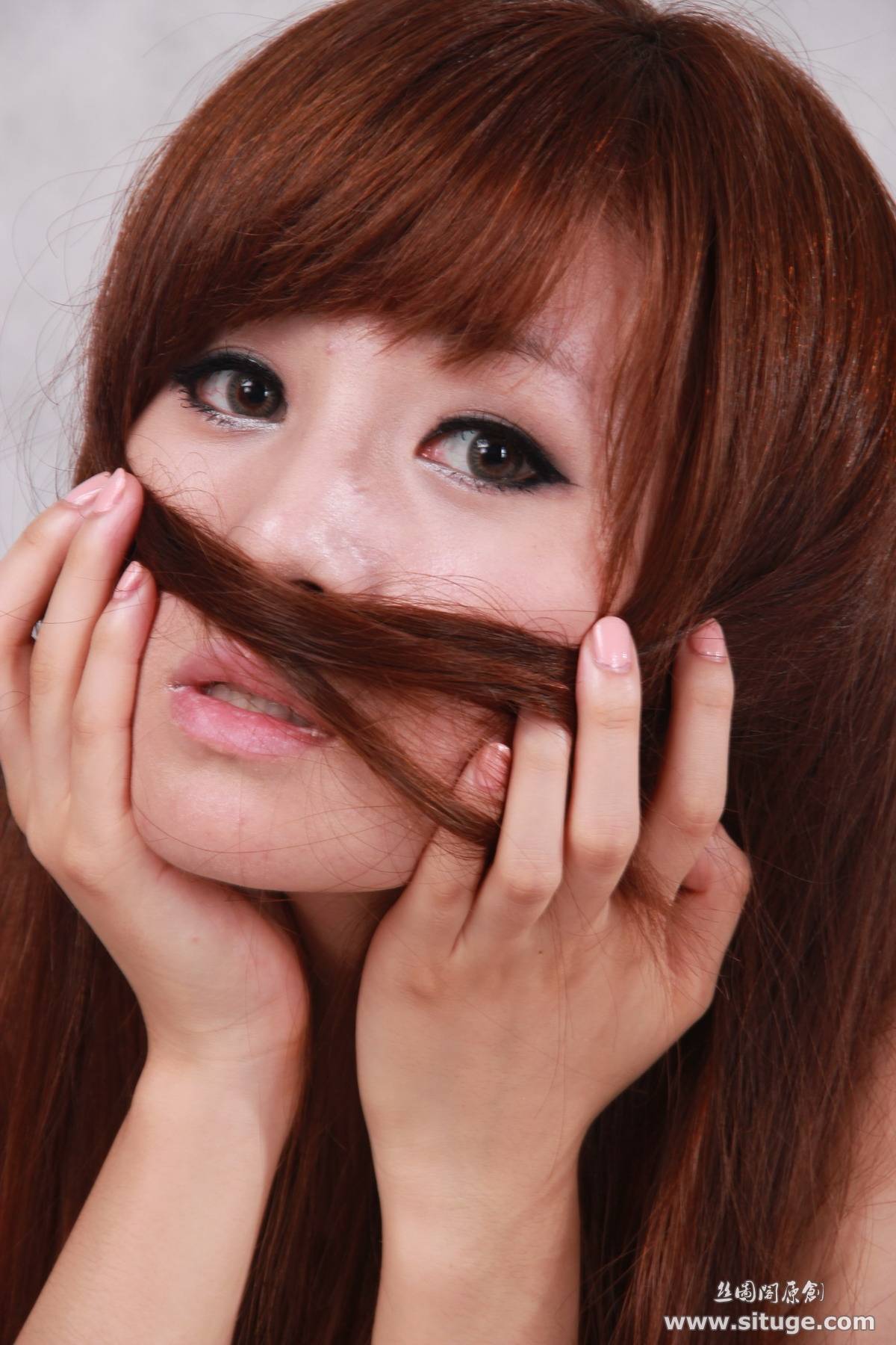 丝袜美女唯美套图丝图阁 STGNo.038 Sandy