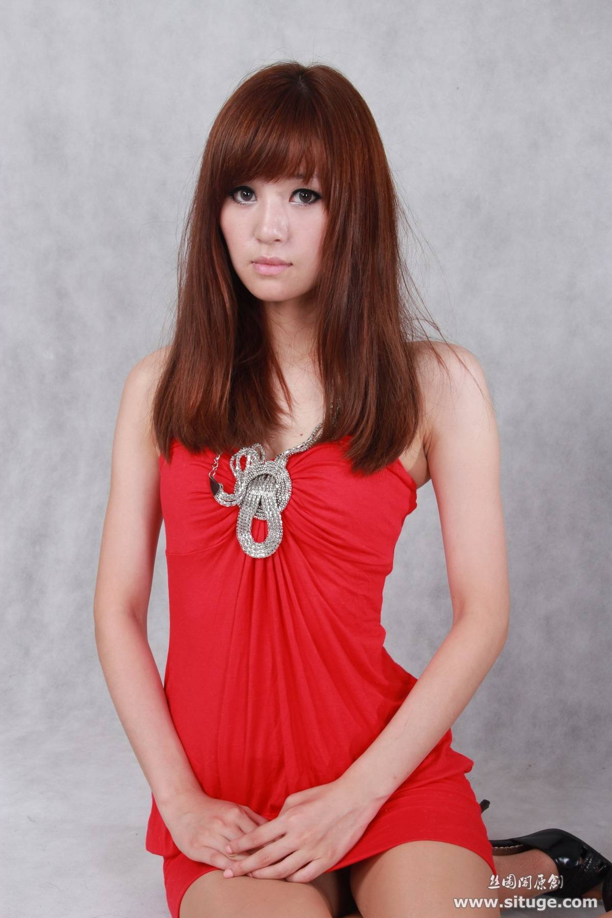 丝袜美女唯美套图丝图阁 STGNo.038 Sandy