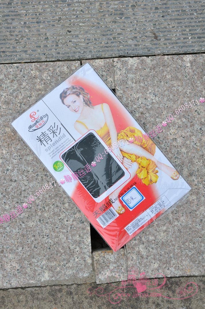 精彩系列脚尖加厚连裤袜（灰色） 国产丝袜妹子