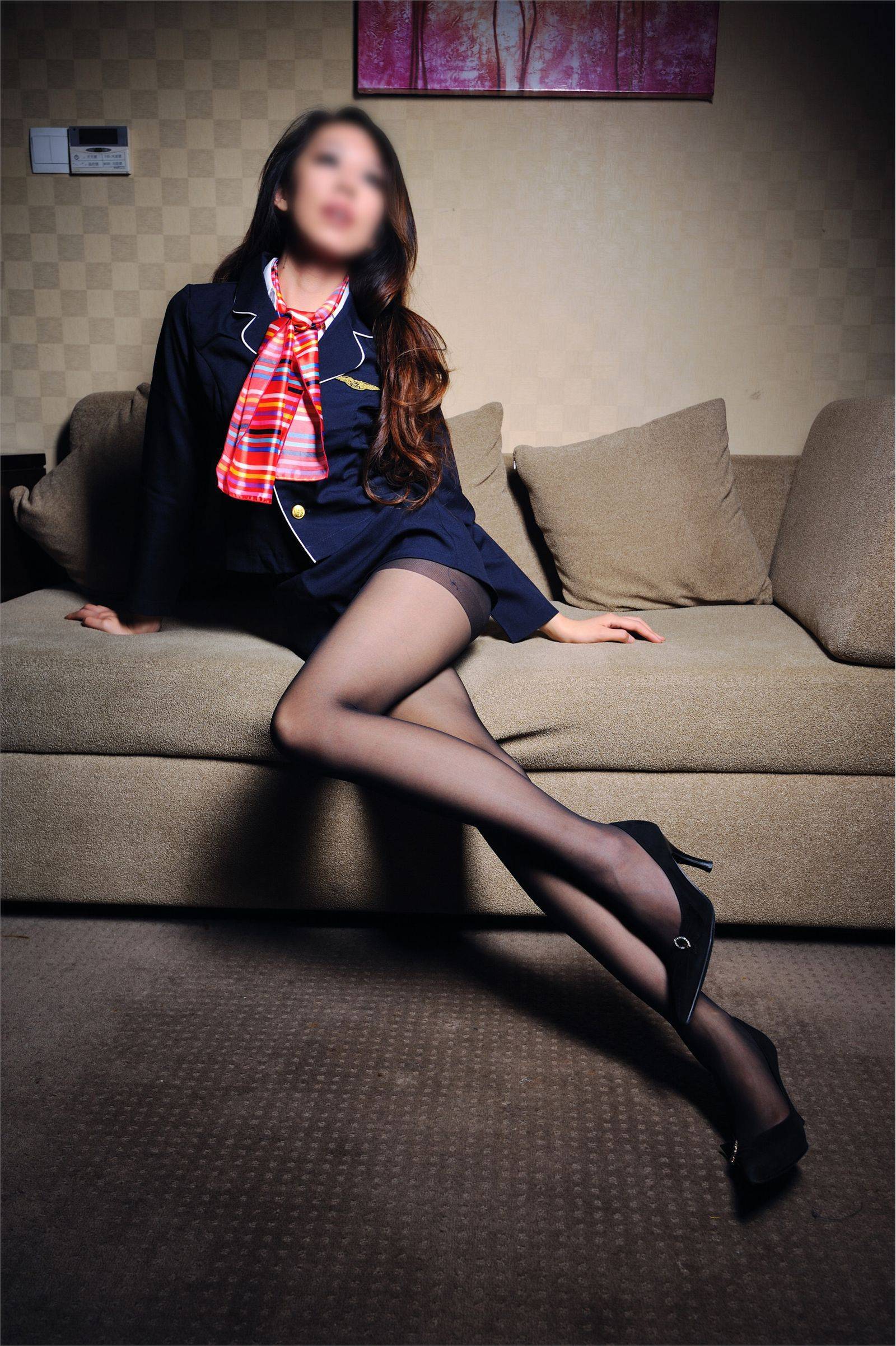 [丝间舞] 2013.03.31 Vip NO.367 ol制服 灰色丝袜秀