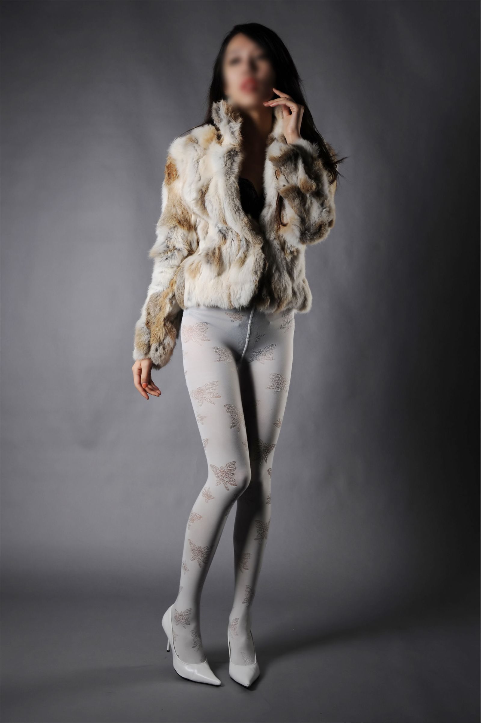 [丝间舞] 2013.04.13 Vip NO.392 白色丝袜裤