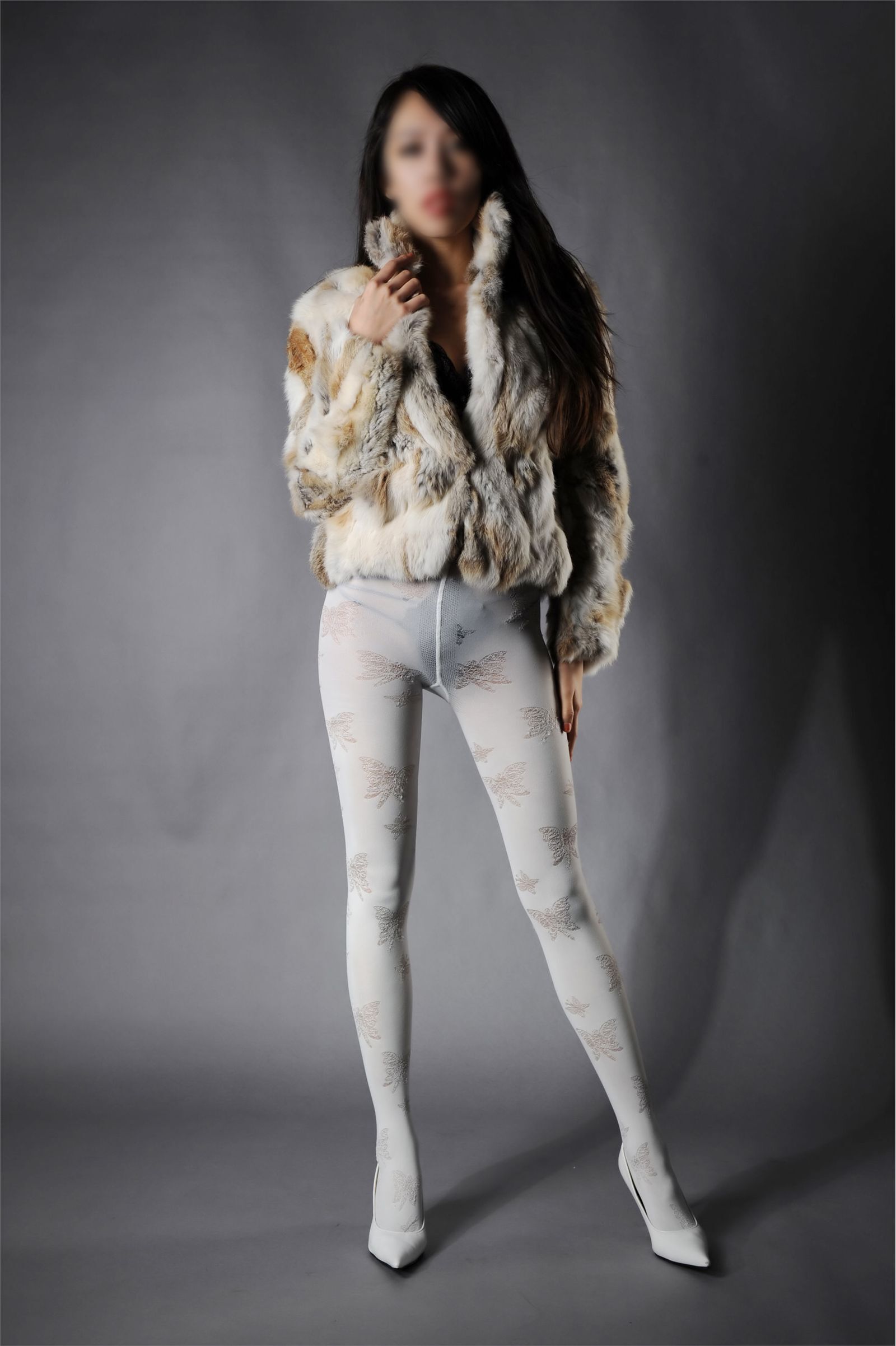 [丝间舞] 2013.04.13 Vip NO.392 白色丝袜裤