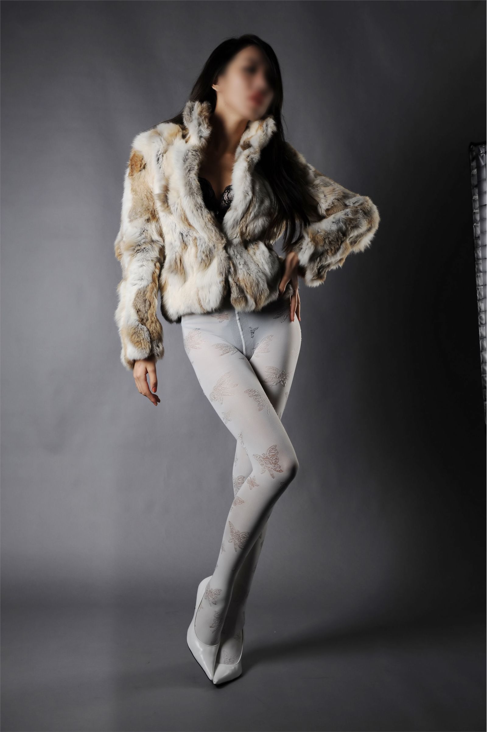 [丝间舞] 2013.04.13 Vip NO.392 白色丝袜裤