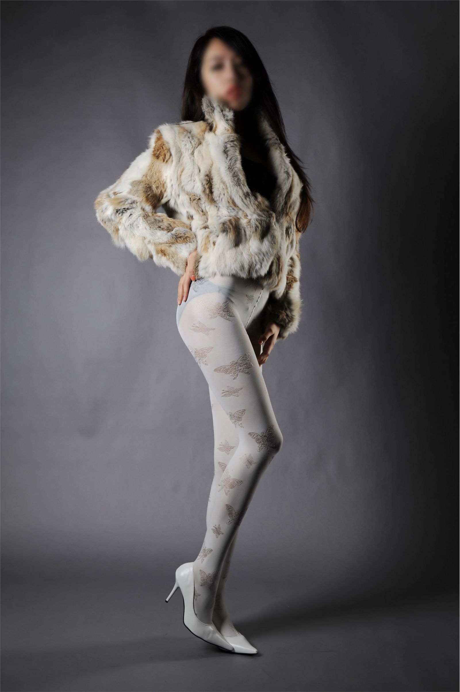 [丝间舞] 2013.04.13 Vip NO.392 白色丝袜裤