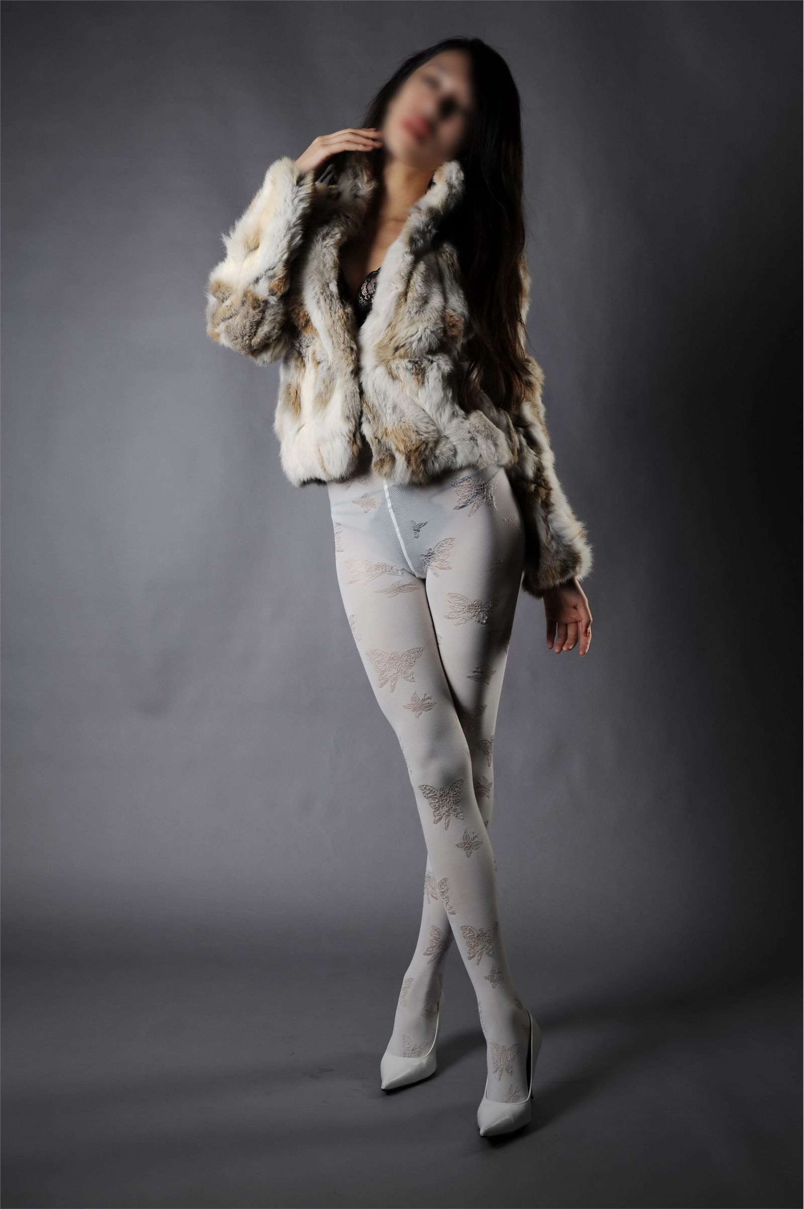 [丝间舞] 2013.04.13 Vip NO.392 白色丝袜裤