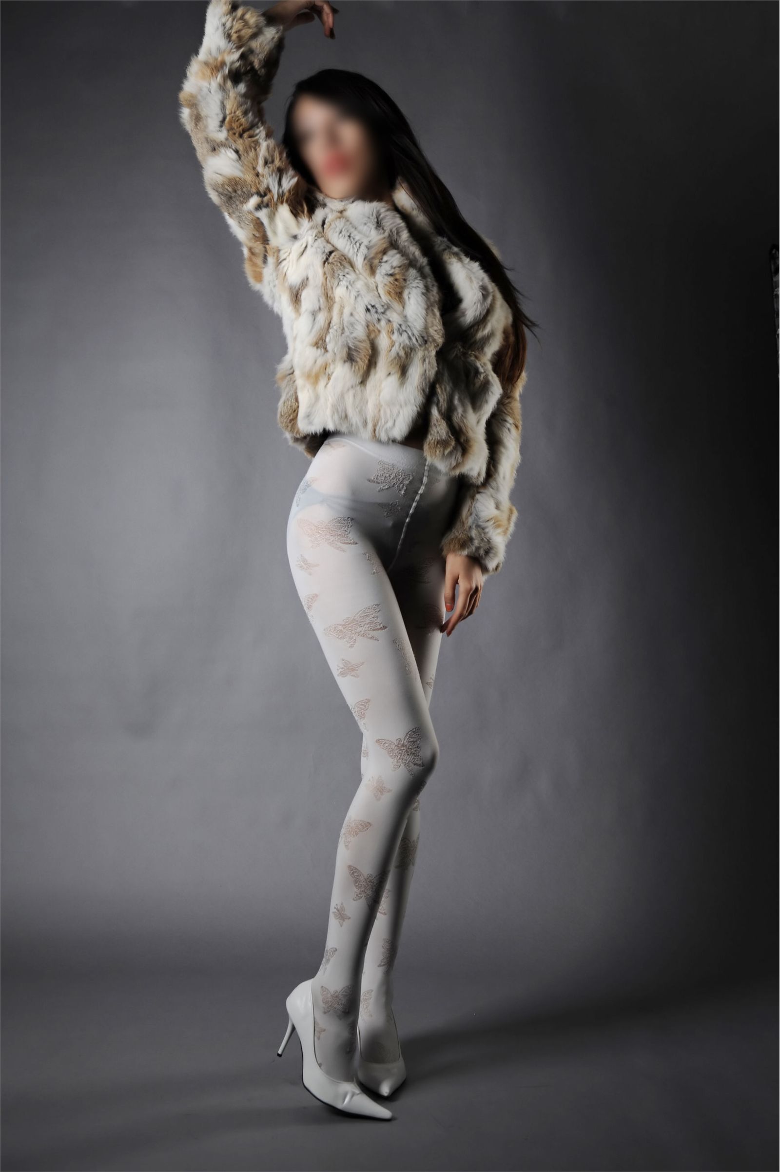 [丝间舞] 2013.04.13 Vip NO.392 白色丝袜裤