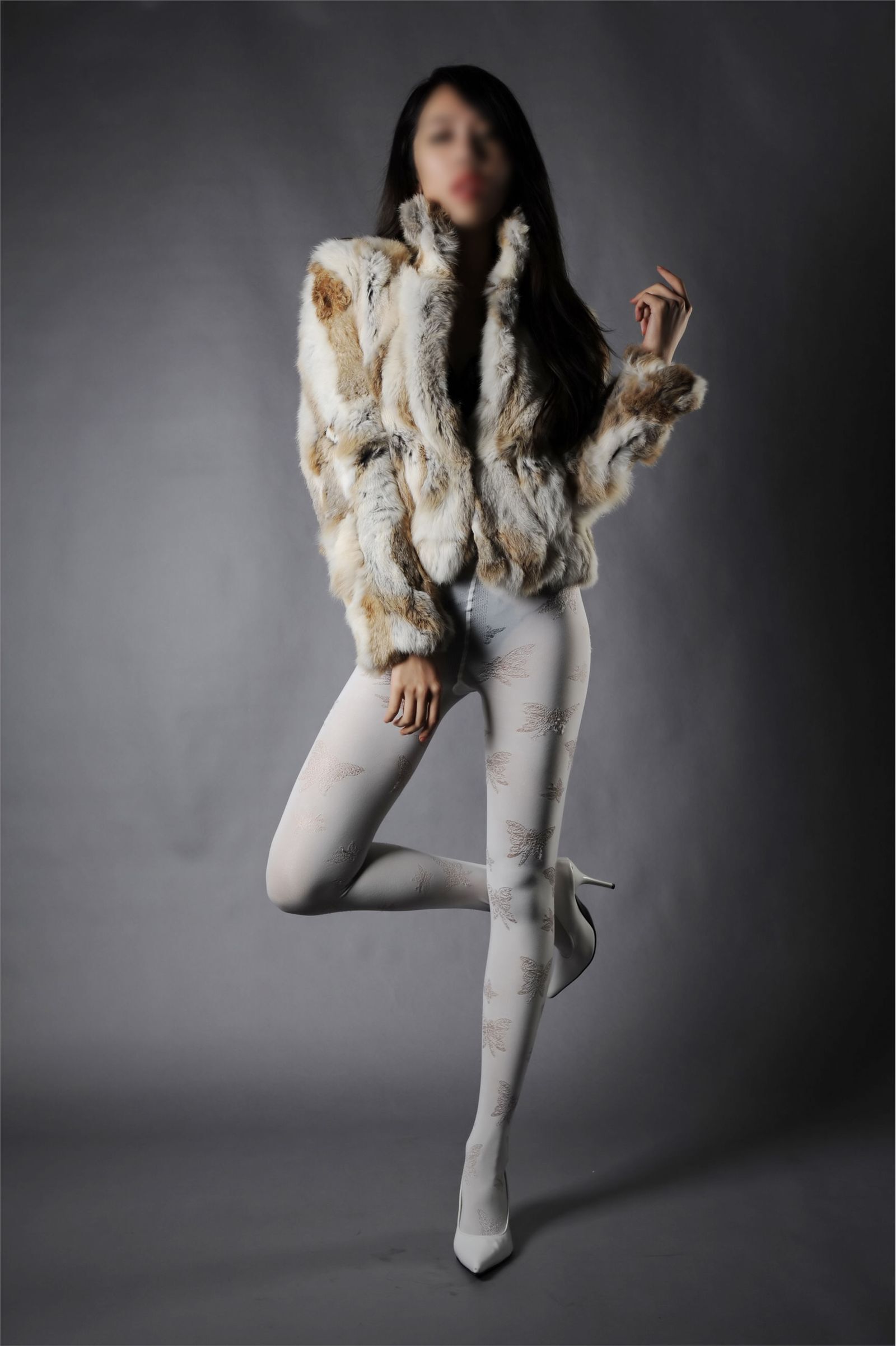 [丝间舞] 2013.04.13 Vip NO.392 白色丝袜裤