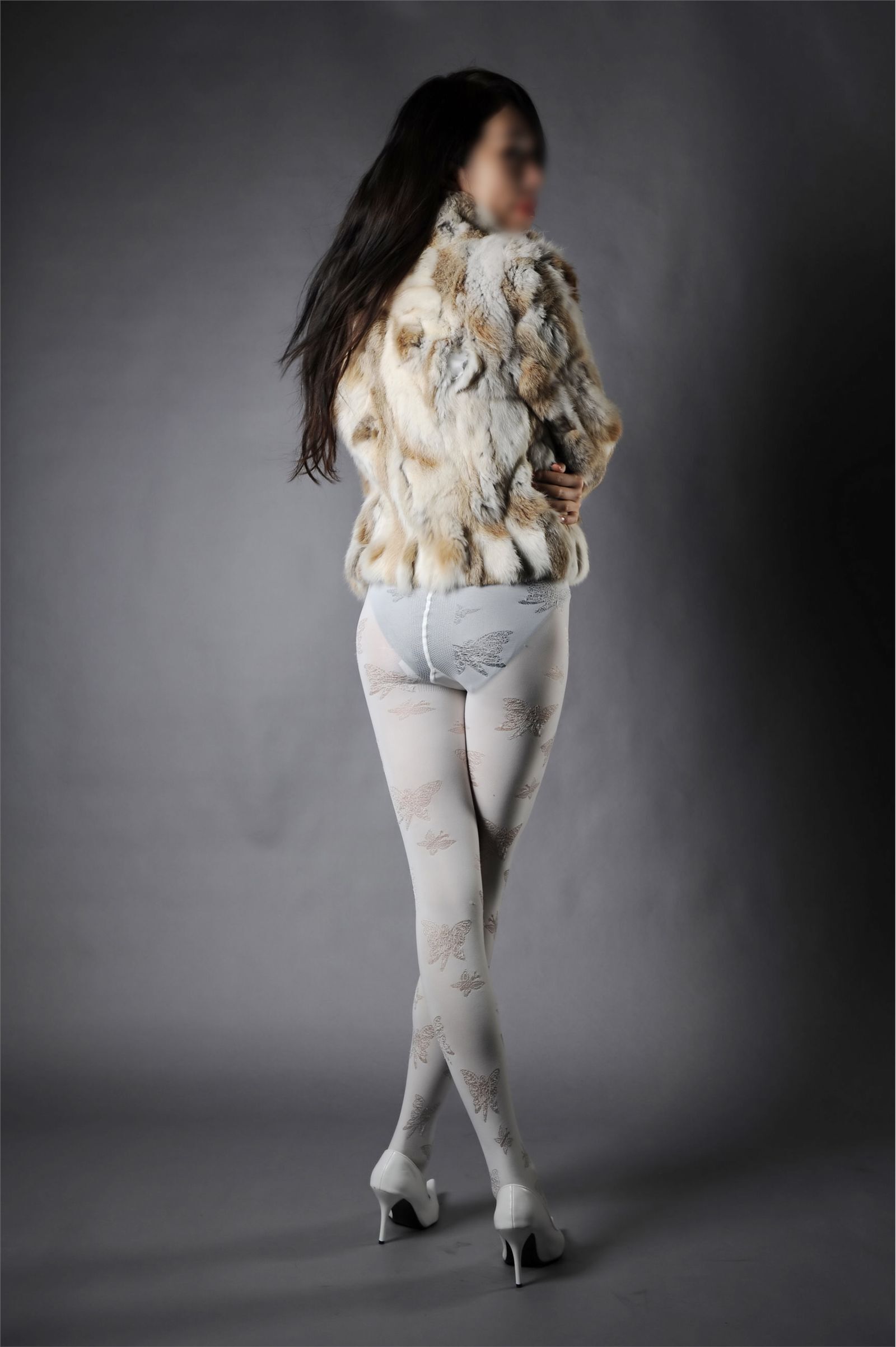 [丝间舞] 2013.04.13 Vip NO.392 白色丝袜裤