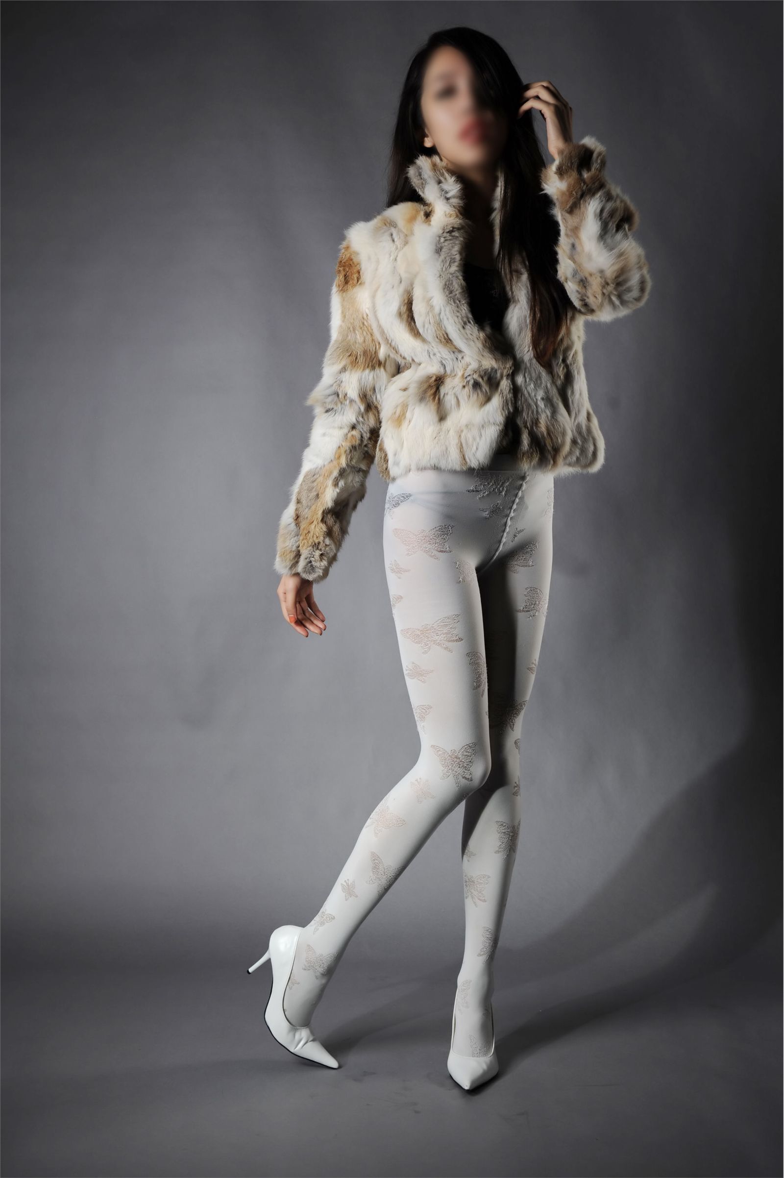 [丝间舞] 2013.04.13 Vip NO.392 白色丝袜裤