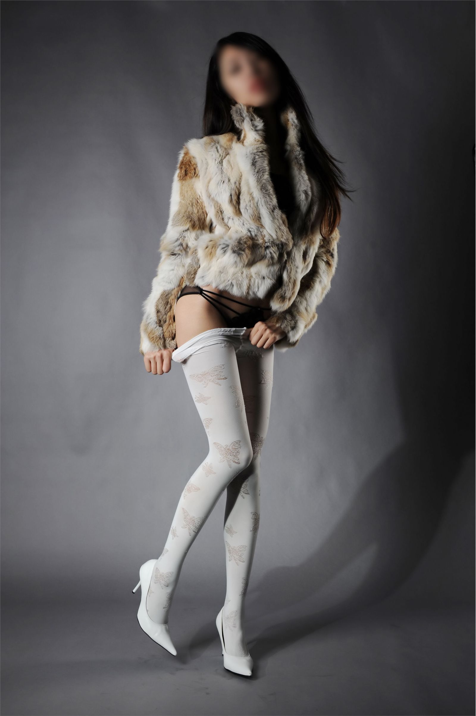 [丝间舞] 2013.04.13 Vip NO.392 白色丝袜裤