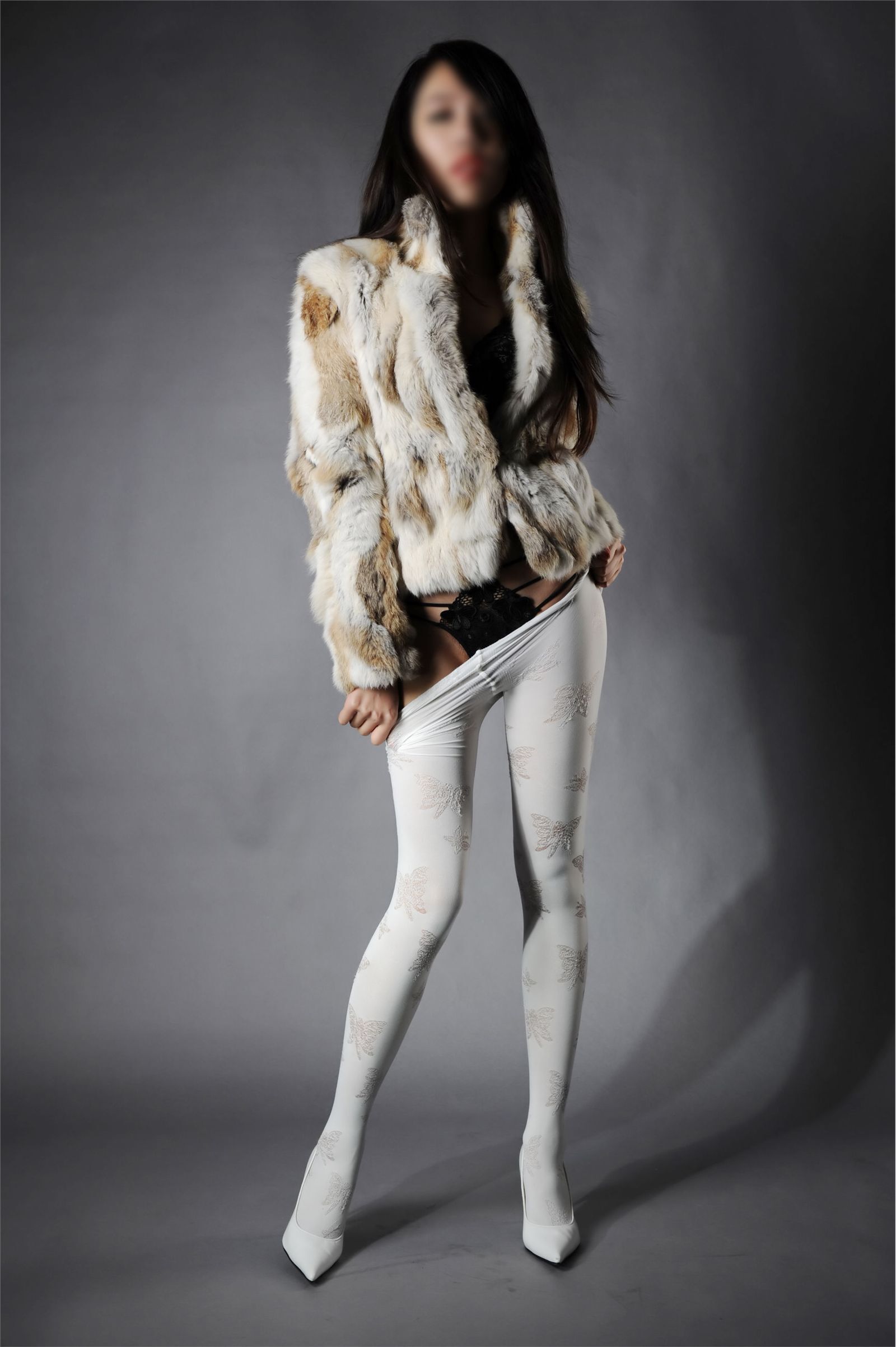 [丝间舞] 2013.04.13 Vip NO.392 白色丝袜裤