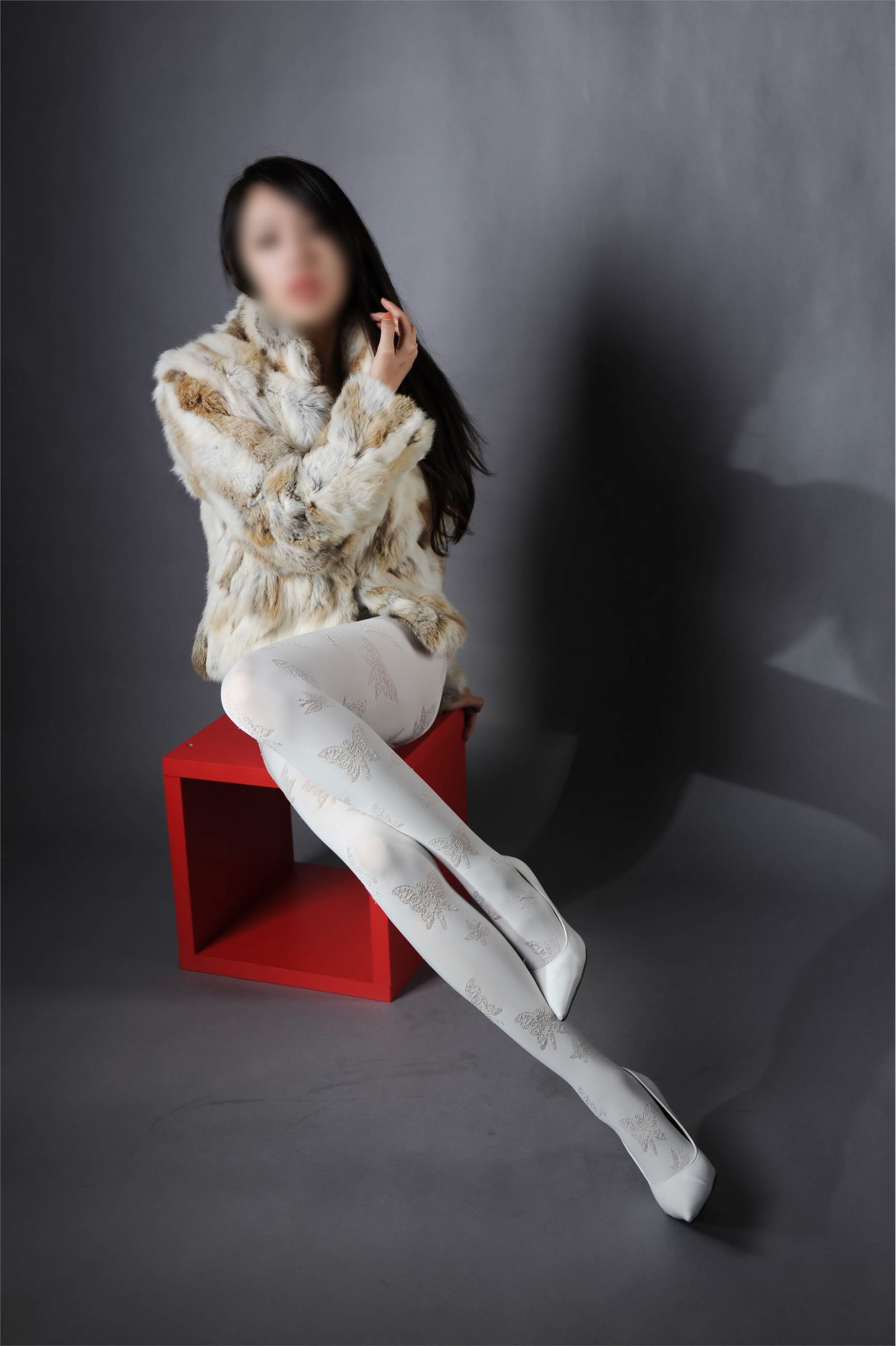 [丝间舞] 2013.04.13 Vip NO.392 白色丝袜裤