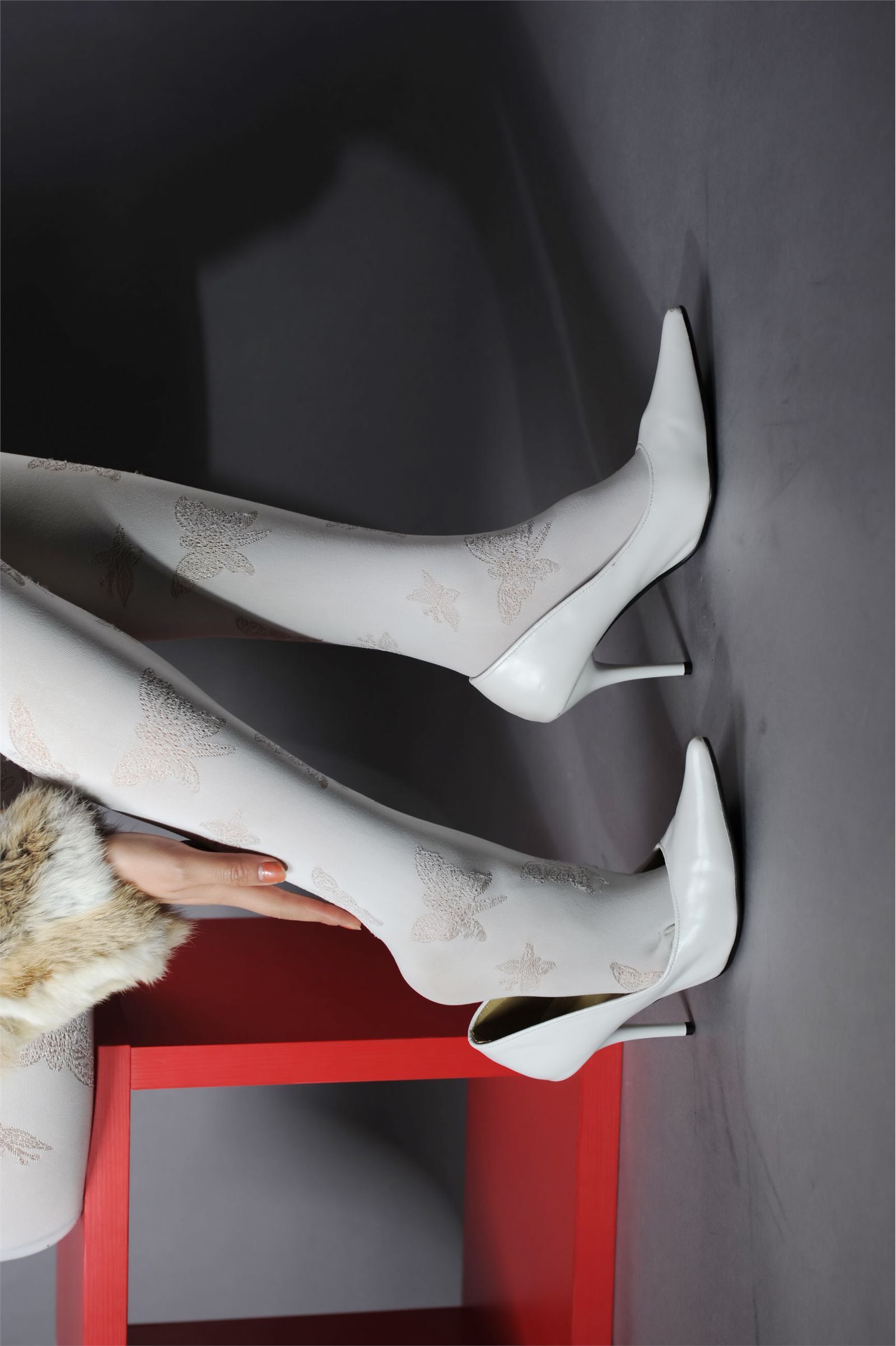 [丝间舞] 2013.04.13 Vip NO.392 白色丝袜裤