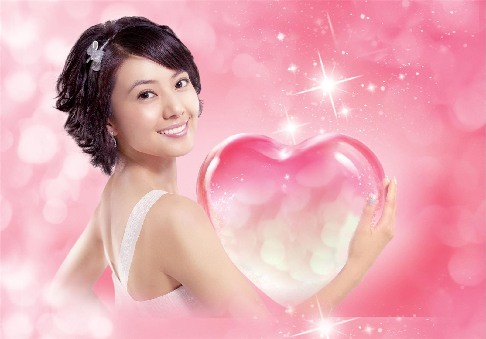 美丽女神 影视明星 清嘴女孩 高圆圆