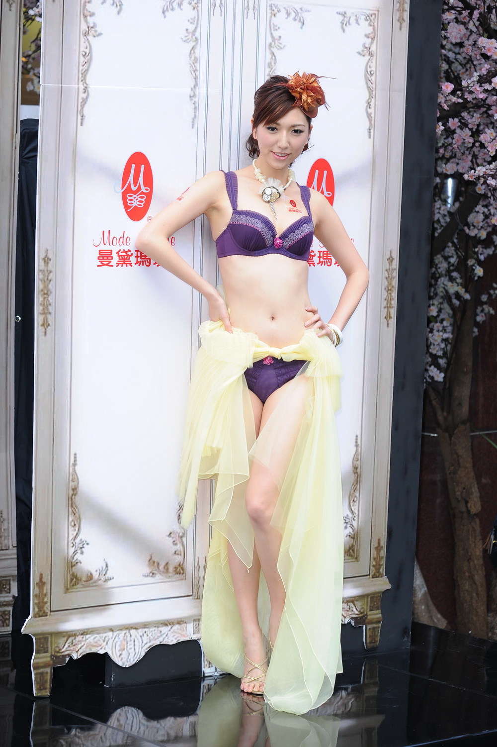 忠孝SOGO+-+曼黛瑪璉2011春夏新品發表會內衣秀