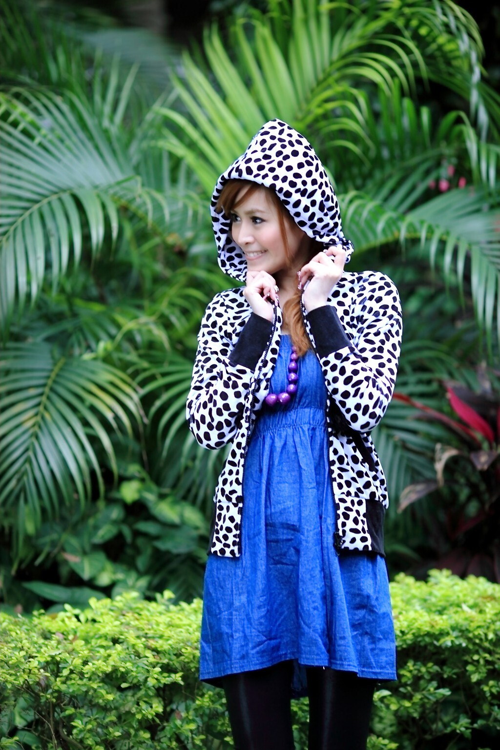 精品美女模特写真之台湾外拍模特白白