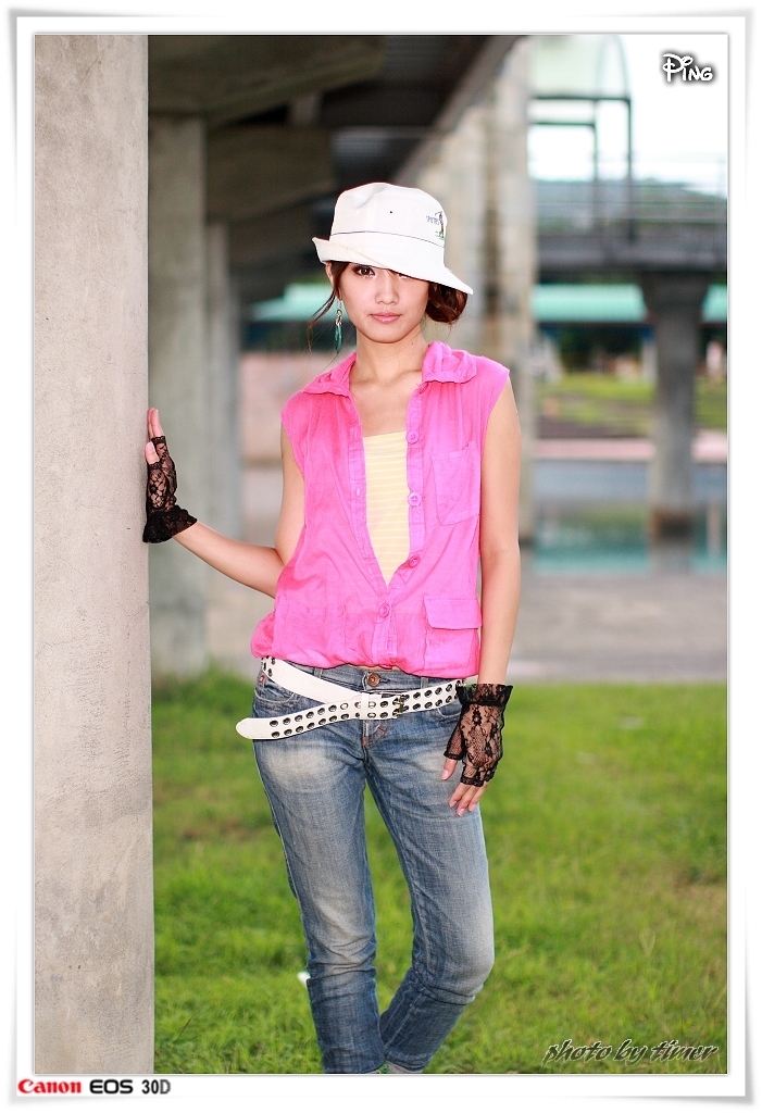 台湾妹子 小品@北美館外拍