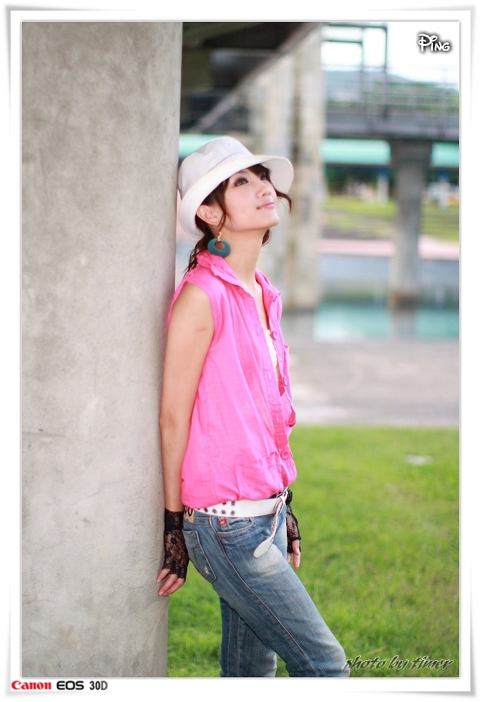 台湾妹子 小品@北美館外拍