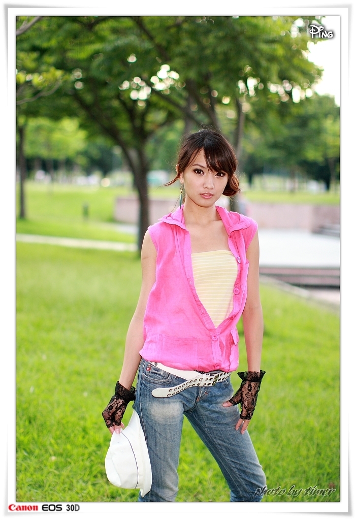 台湾妹子 小品@北美館外拍