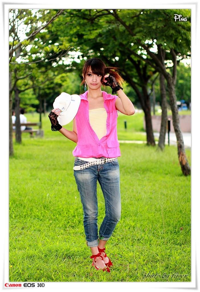 台湾妹子 小品@北美館外拍