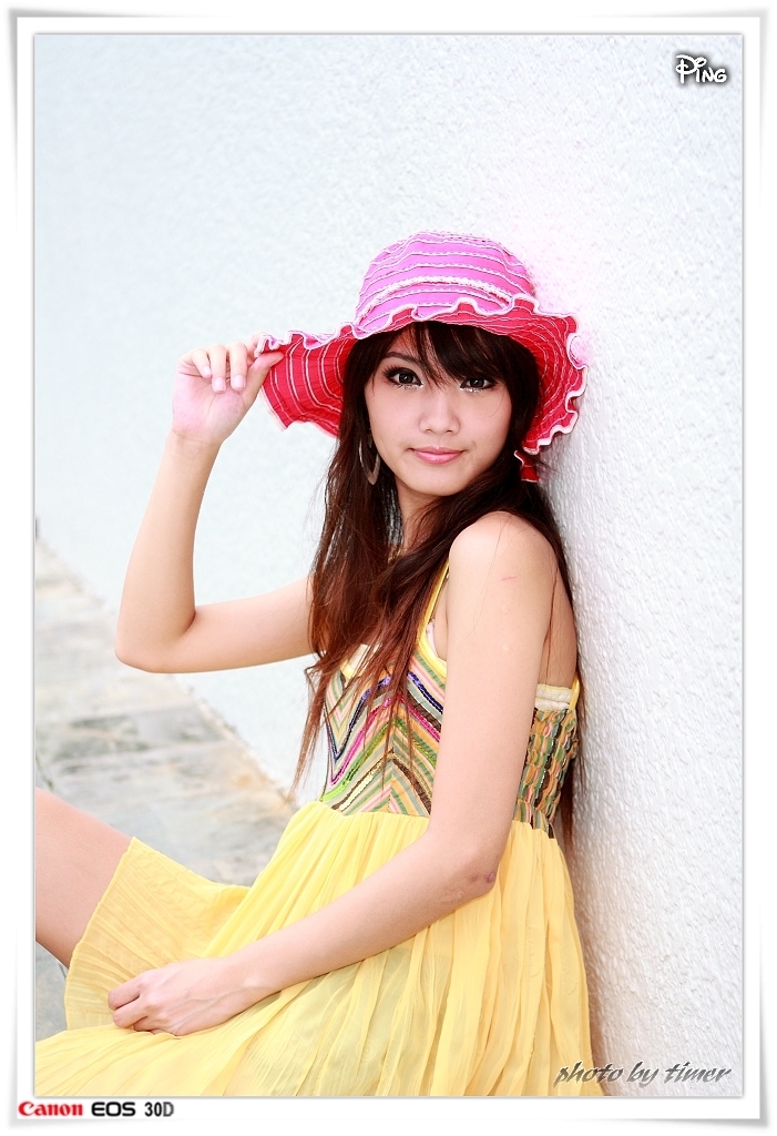 台湾妹子 小品@北美館外拍