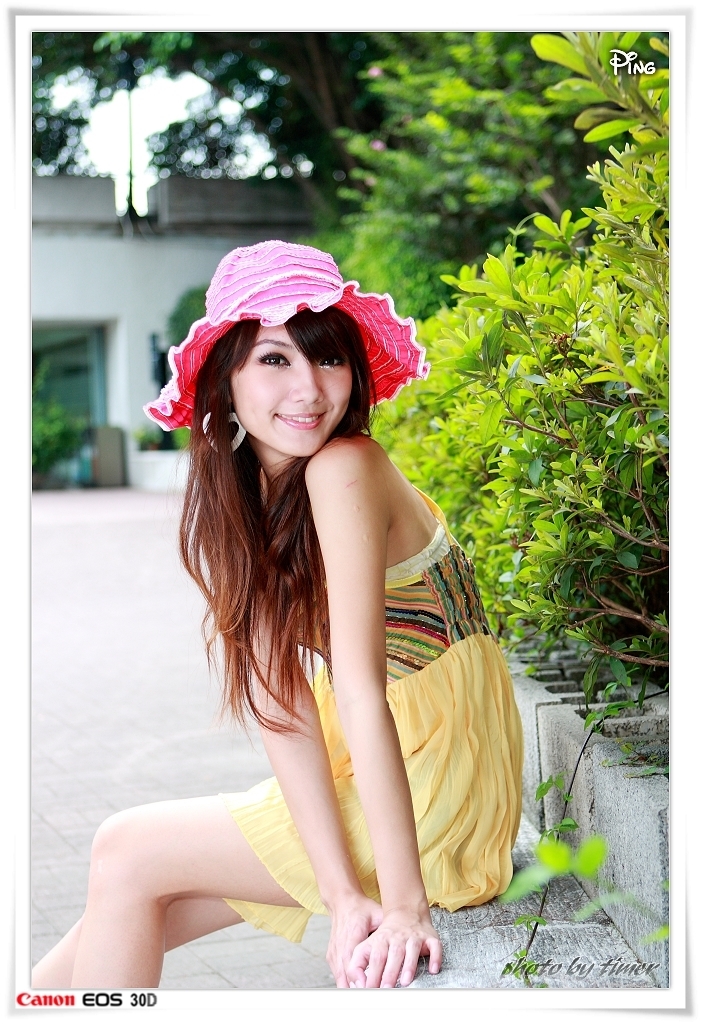 台湾妹子 小品@北美館外拍