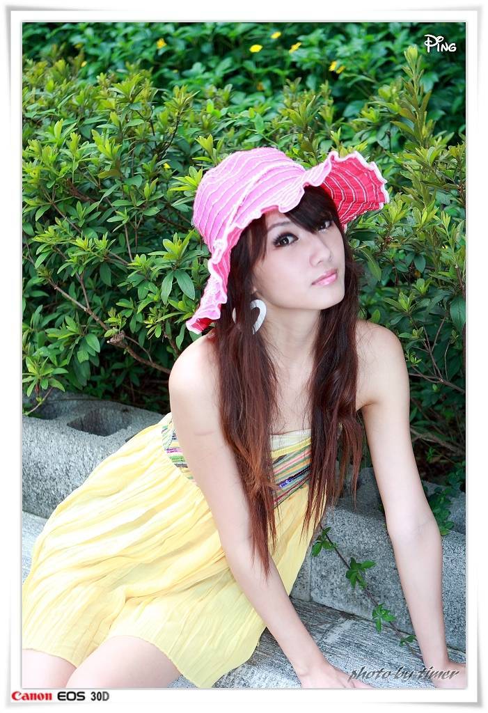 台湾妹子 小品@北美館外拍