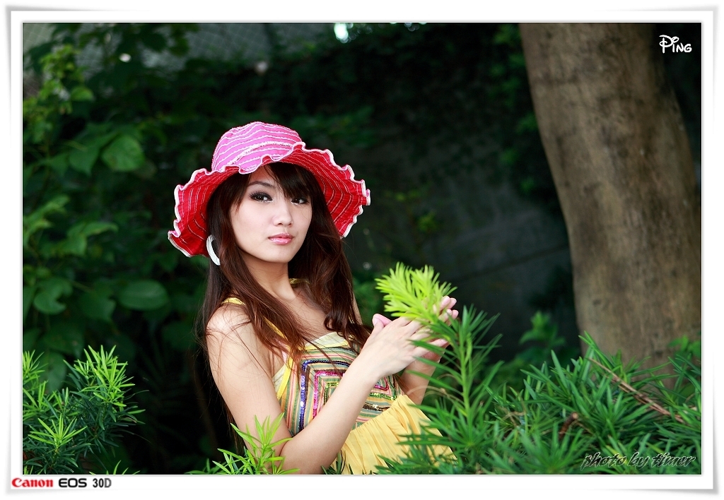 台湾妹子 小品@北美館外拍