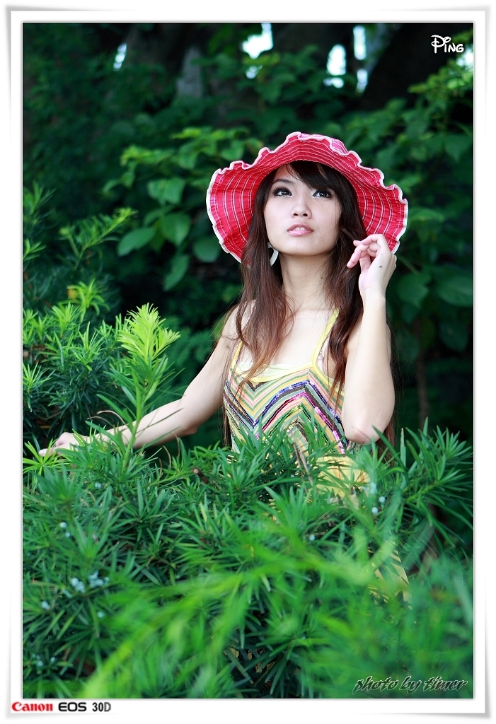 台湾妹子 小品@北美館外拍