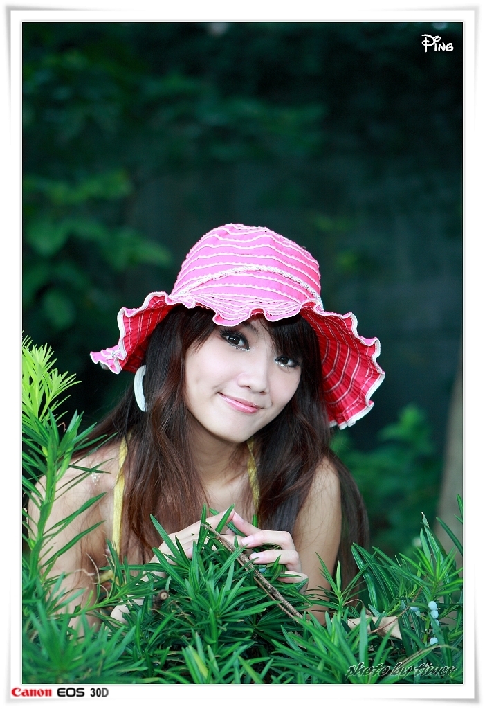 台湾妹子 小品@北美館外拍