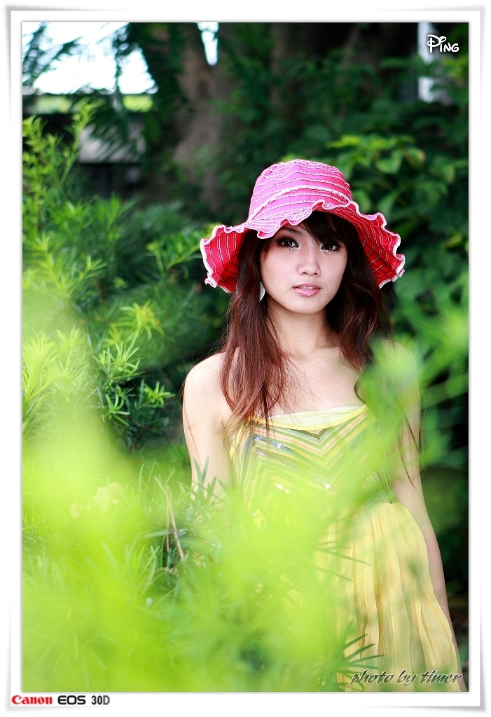 台湾妹子 小品@北美館外拍