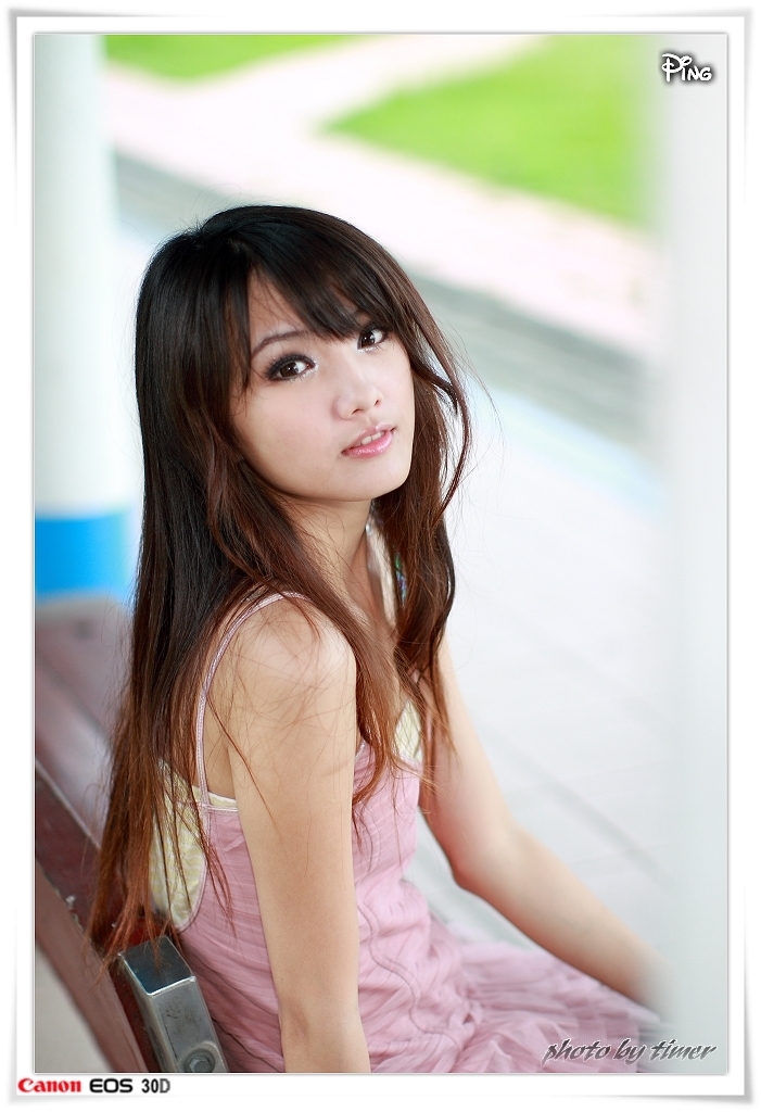 台湾妹子 小品@北美館外拍