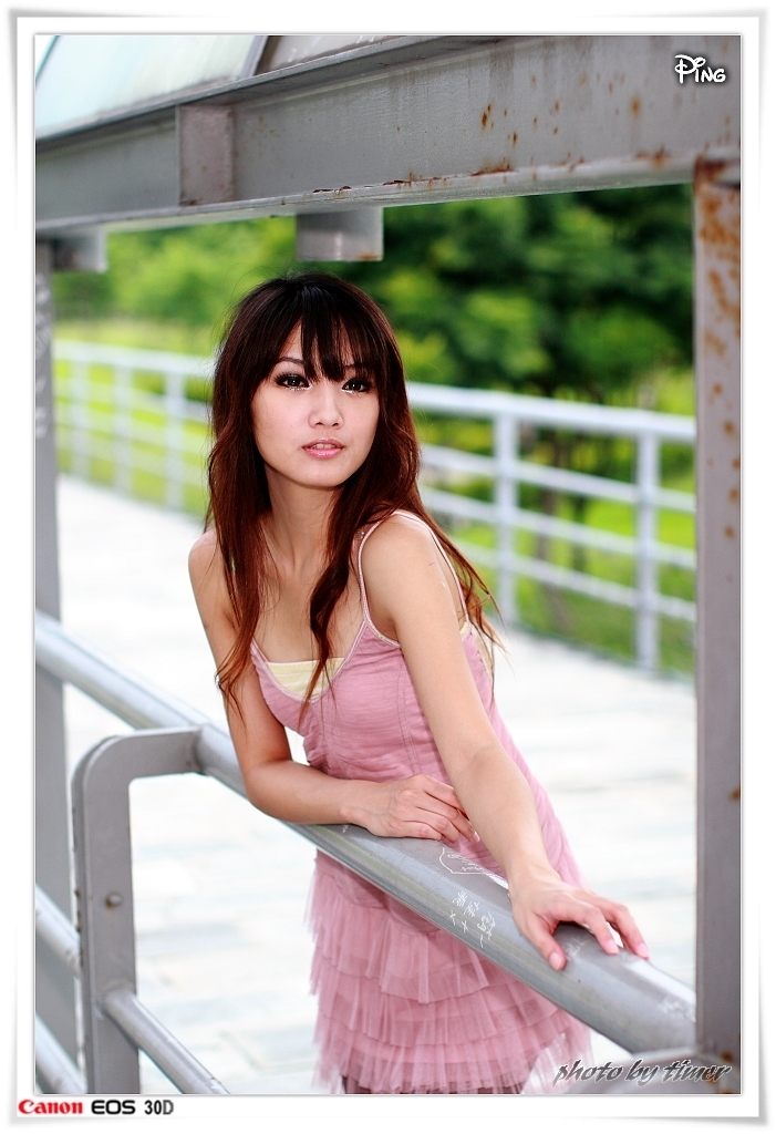 台湾妹子 小品@北美館外拍