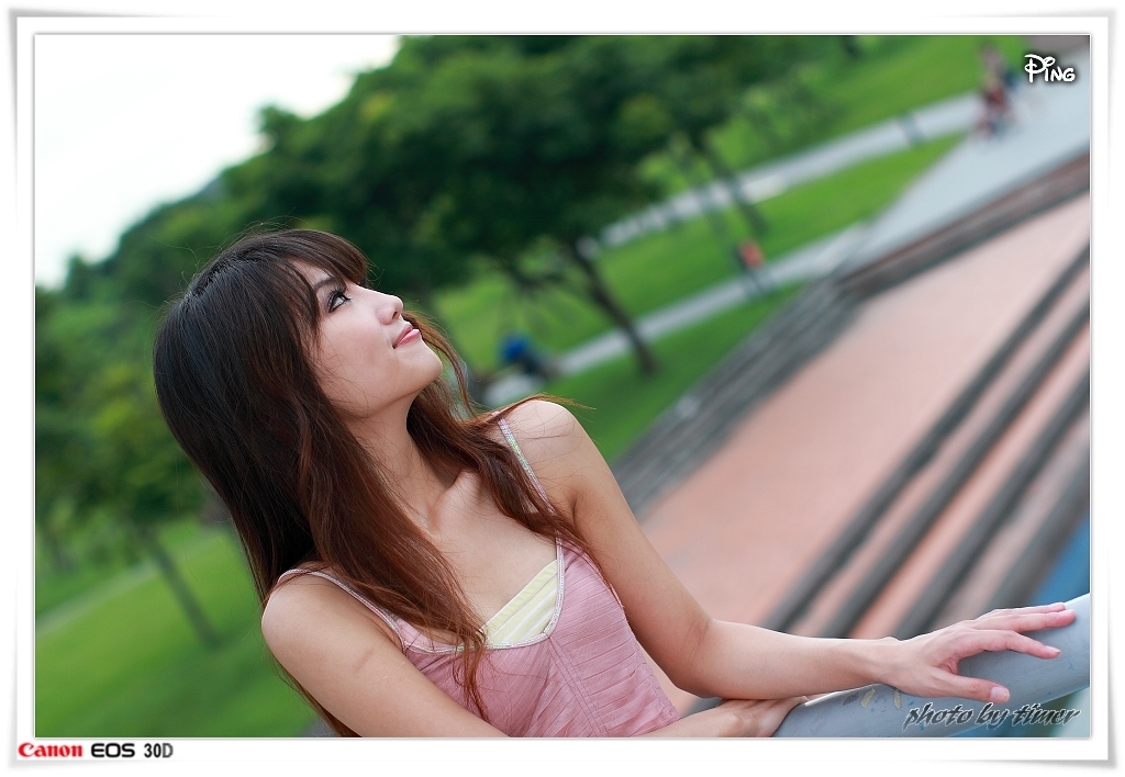 台湾妹子 小品@北美館外拍