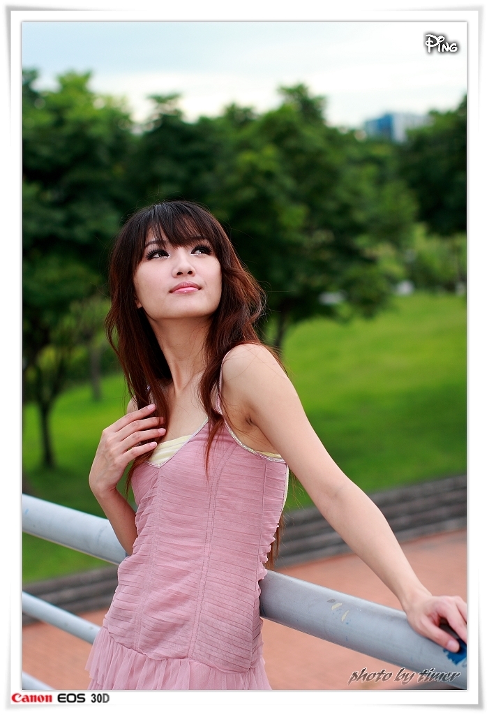 台湾妹子 小品@北美館外拍