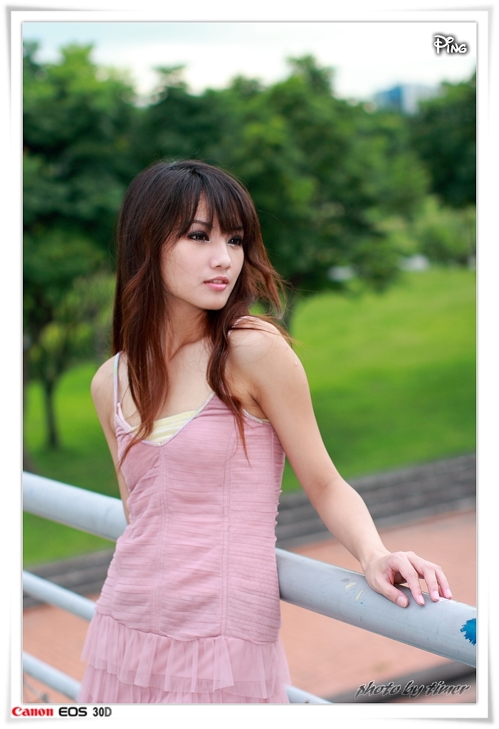 台湾妹子 小品@北美館外拍