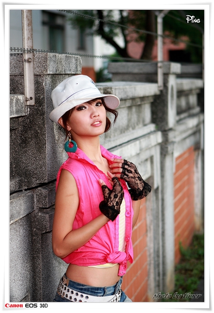 台湾妹子 小品@北美館外拍