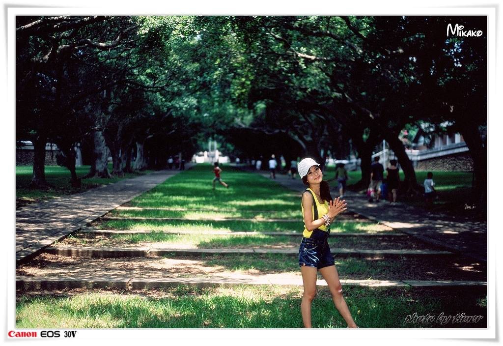 台湾妹子 果子@東海大學外拍
