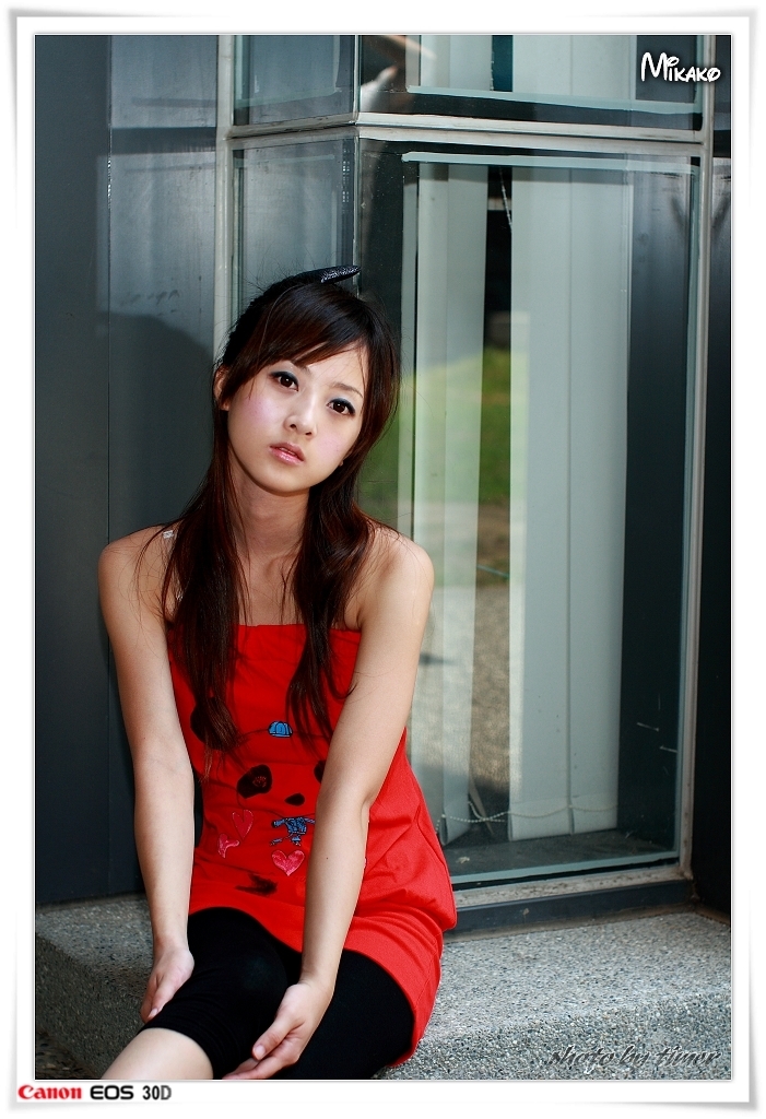 台湾妹子 果子@東海大學外拍