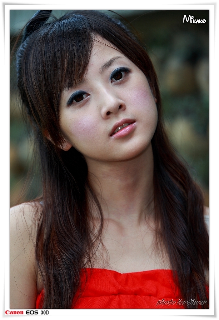 台湾妹子 果子@東海大學外拍