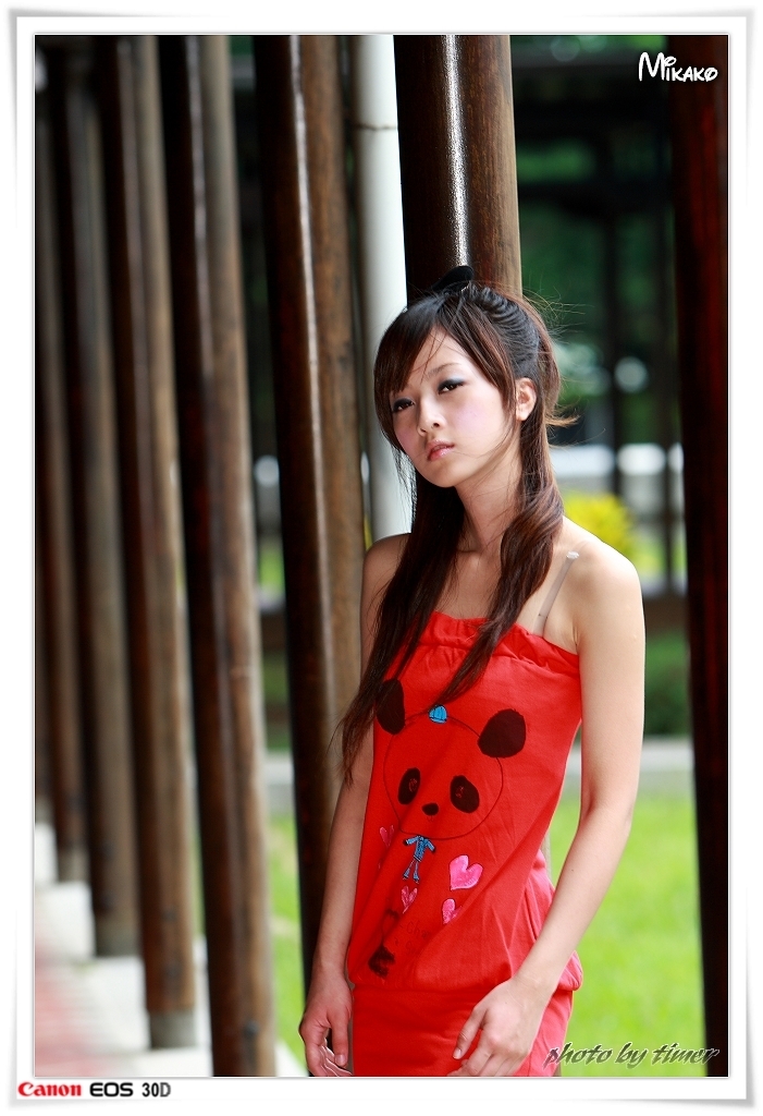 台湾妹子 果子@東海大學外拍