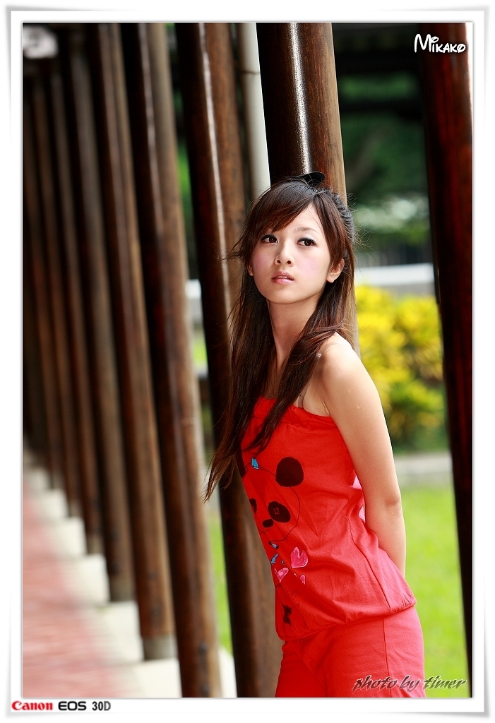 台湾妹子 果子@東海大學外拍