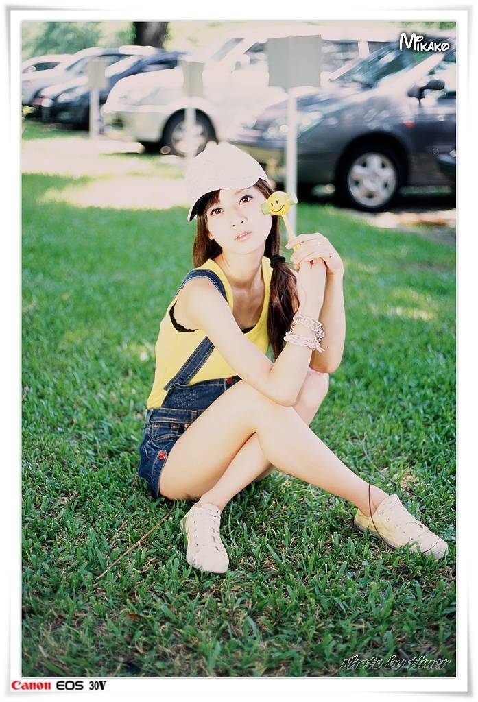 台湾妹子 果子@東海大學外拍